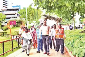 City leader demands quick fix for Durgam Cheruvu drainage problem
