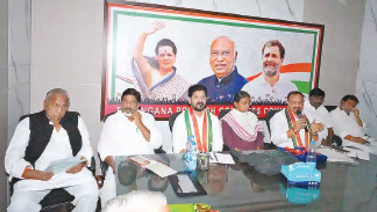 CM Revanth criticizes ministers for ignoring their districts