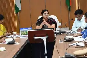 Collector Abhilasha urges action for forest area development