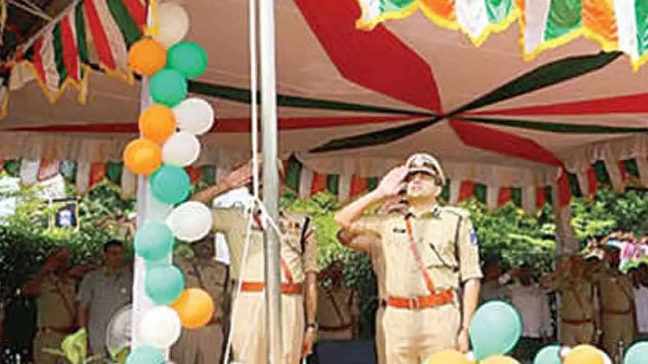 Cyberabad Commissionerate celebrates June 2 with enthusiasm