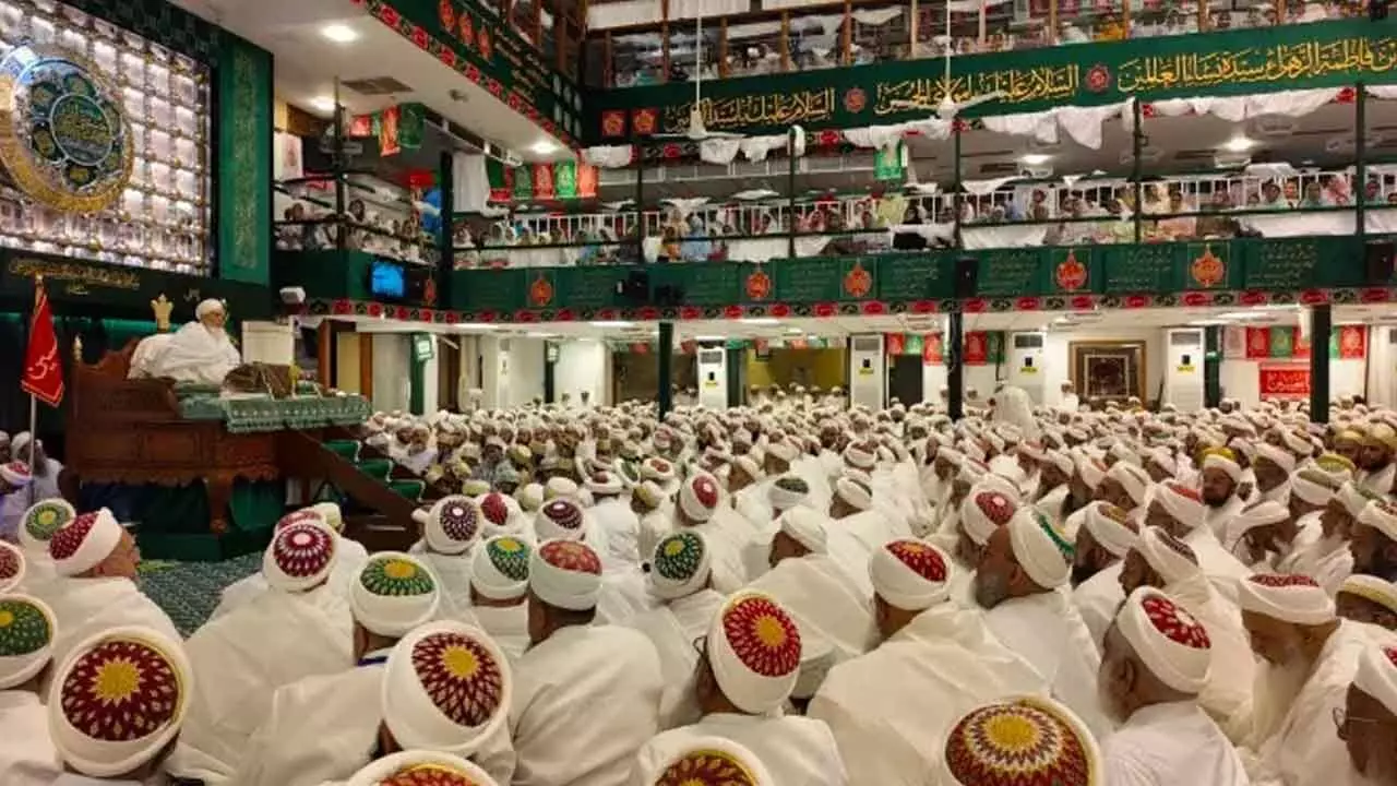 Dawoodi Bohras gather in Hyderabad for meetings