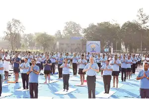 Defence College promotes Yoga
