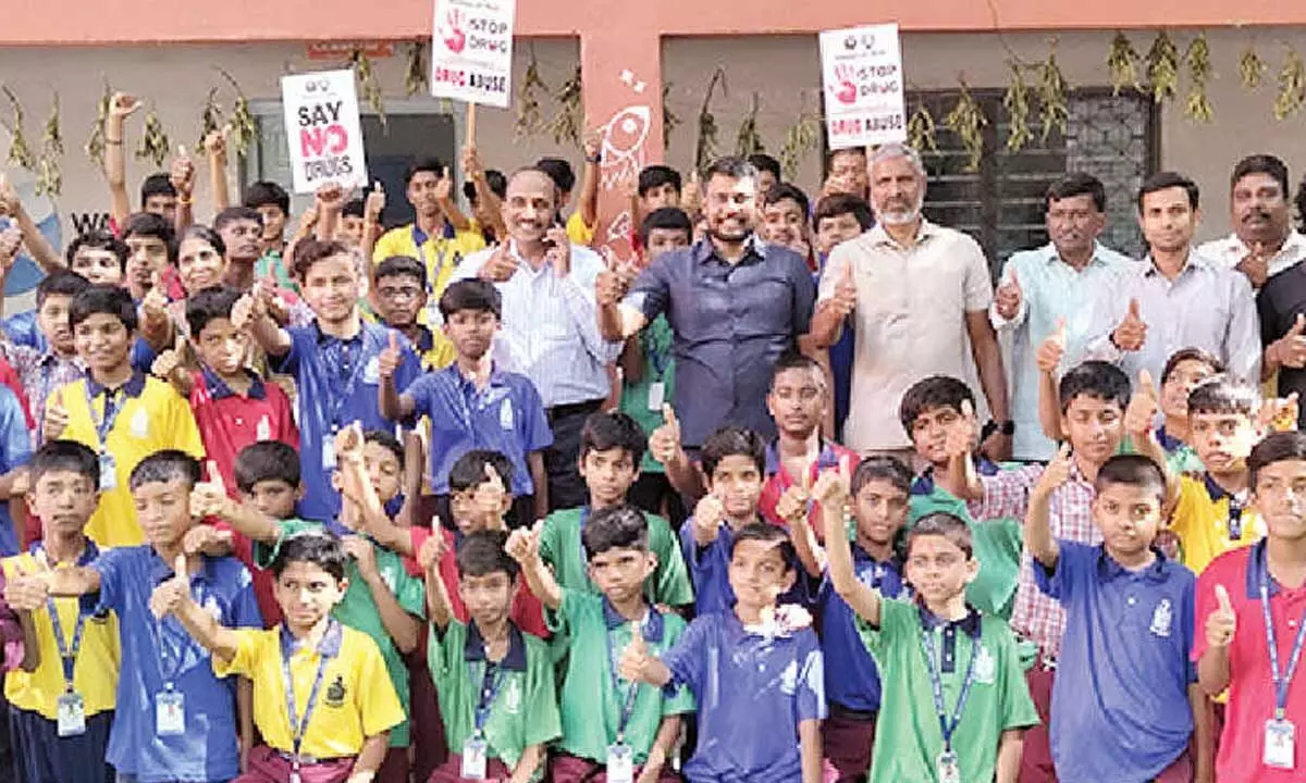 Drug awareness event organized