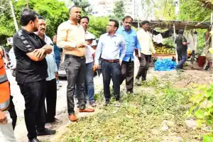 GHMC chief visits Attapur; urges officials to fix issues quickly