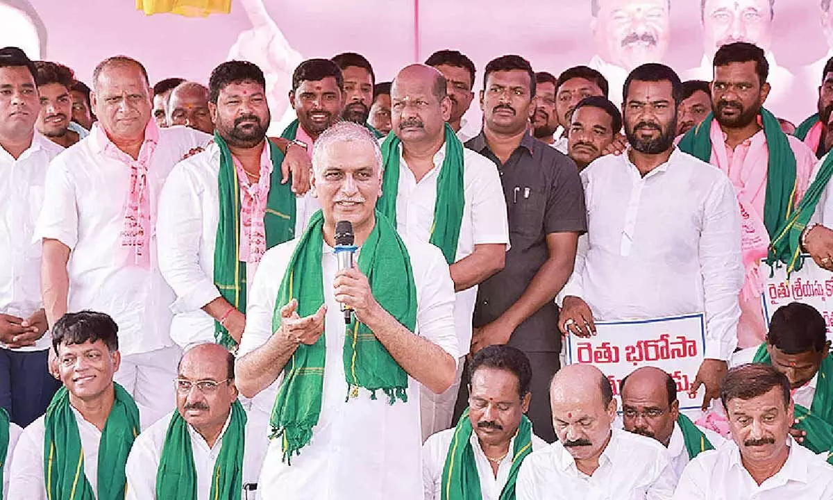 Harish Rao asks government to release Panchayat Raj funds