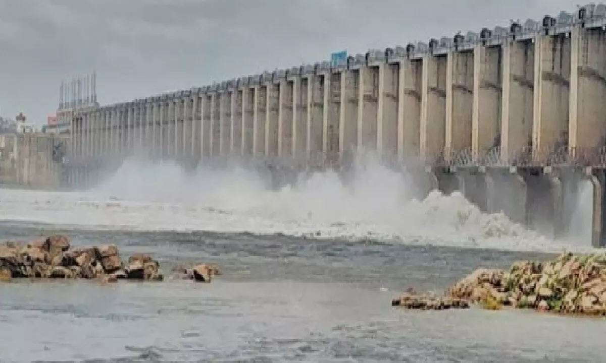 Heavy Inflows Threaten Jurala Dam: Crest Gates Damaged