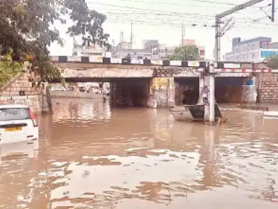 Heavy rains flood many city areas