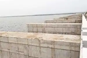 Heavy water flow in Godavari stops tests at Medigadda