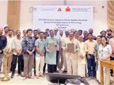 IIT-H and Central Sanskrit University sign agreement to enhance cooperation and research
