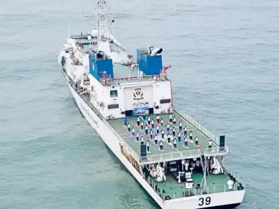 Indian Navy Joins YogaAndhra with Over 11,000 Participants