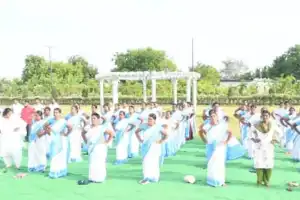 Jogulamba Gadwal District Celebrates International Yoga Day with Enthusiasm