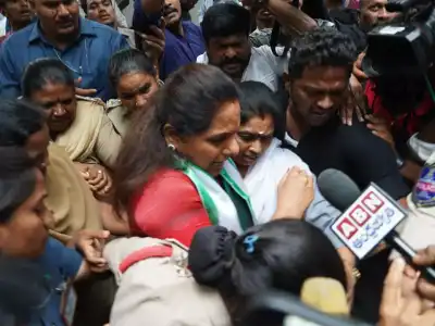 Kavitha arrested at protest over bus pass price increase