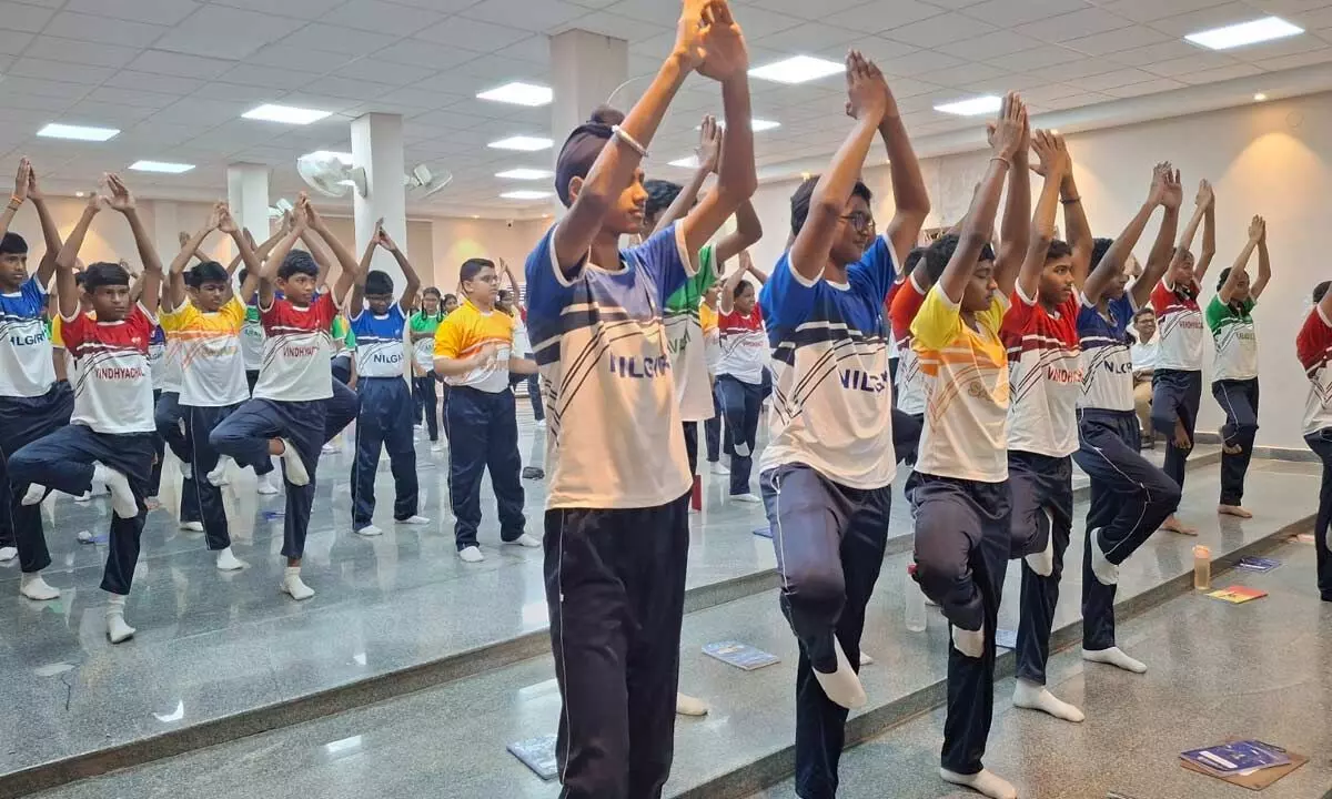 Kiran International School Celebrates Yoga and World Music Day 2025