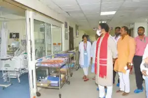 Kishan calls ESI Med College the nation’s top hospital