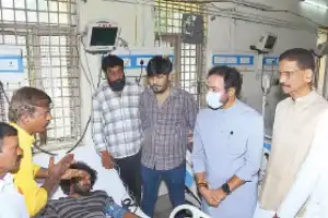 Kishan Reddy checks Gandhi Hospital facilities