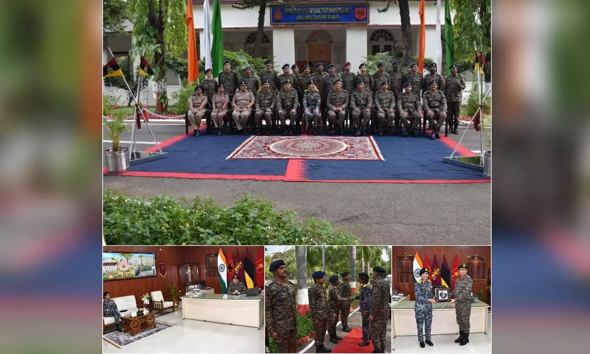 Military Hospital in Secunderabad Gets Inspection by DGAFMS