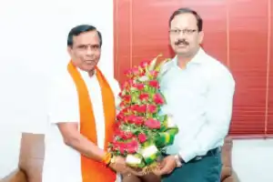 MLA Dhanpal meets with Collector