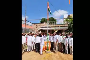 NHPS in Gadwal Celebrates Telangana Day; Chairman Honors Martyrs, Criticizes Leaders