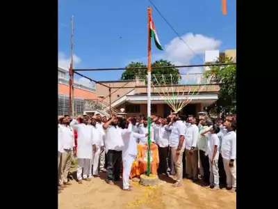 NHPS in Gadwal Celebrates Telangana Day; Chairman Honors Martyrs, Criticizes Leaders