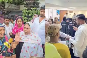Old City residents protest ongoing waterlogging issues