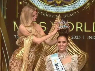 Opal Suchata from Thailand wins Miss World 2025