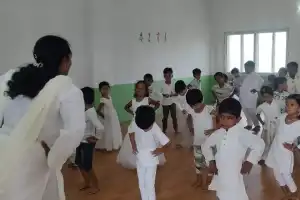 Pallavi Model School Celebrates International Yoga Day