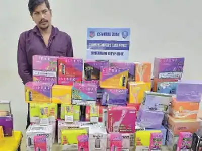 Police arrest man, seize 670 e-cigarettes worth Rs 21 lakh