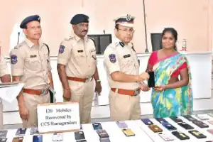 Police return 120 stolen and lost phones to owners