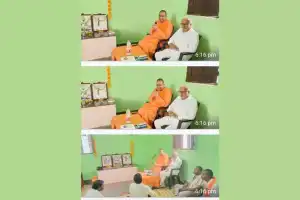 Swami Tatpadaananda Maharaj Inspires with Spirituality at Sankaram