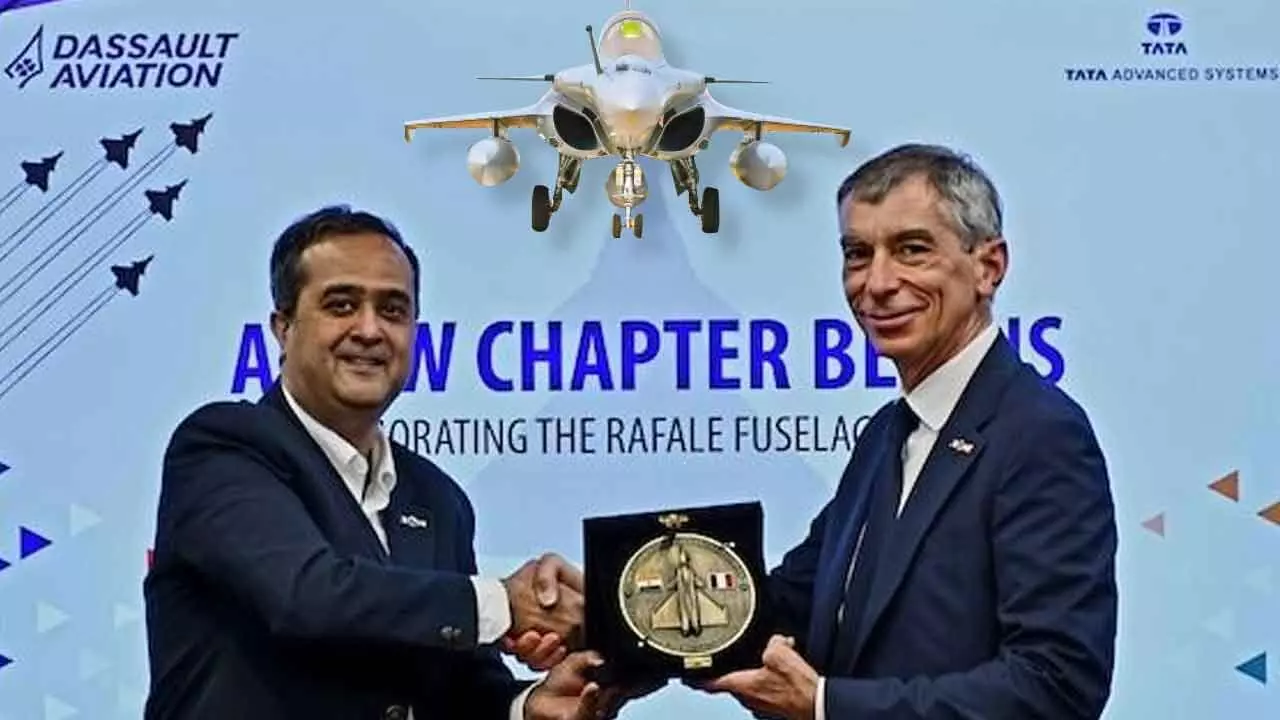 Tatas to build Rafale fuselage in Hyderabad after deal with Dassault