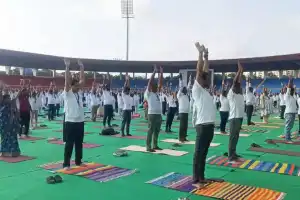 TG prepares for Yoga Day events today