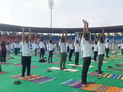TG prepares for Yoga Day events today