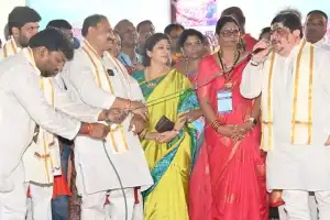 Thousands gather for Bathini’s famous ‘Fish Prasadam’ in Nampally