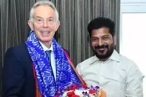 Tony Blair Praises Telangana 2047 Plan; Government Partners with Global Think Tank