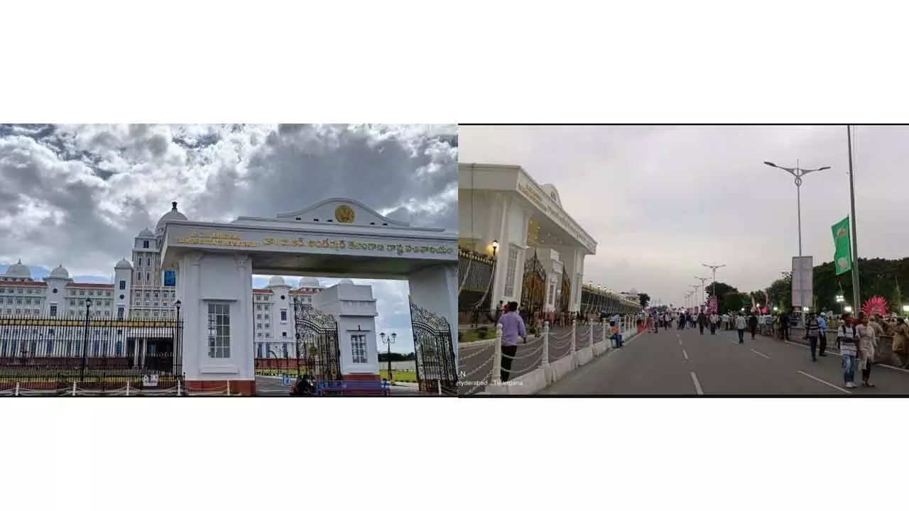 Visitors not allowed to enter Secretariat