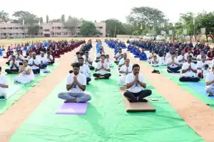 Yoga Important for Health in Today’s Lifestyle Says Collector Adarsh Surabhi
