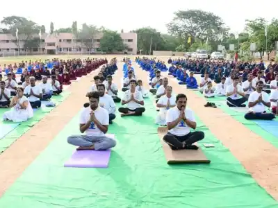 Yoga Important for Health in Today’s Lifestyle Says Collector Adarsh Surabhi