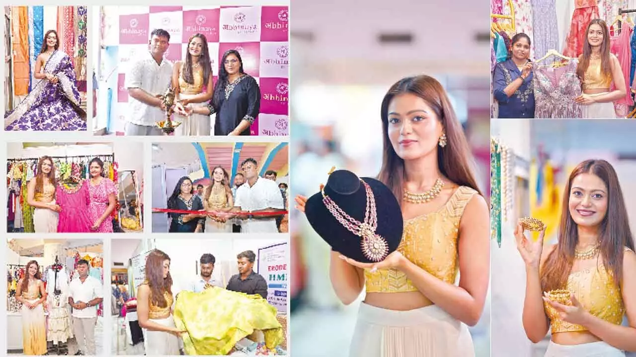 Abhinaya Exhibition Displayed India's Textile Heritage in Hyderabad