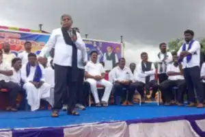 Ambedkar’s Statue Unveiled in Muchonipalli, Gattu Mandal