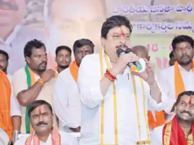 BJP leader urges people to trust saffron party to meet their hopes