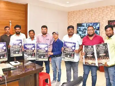 Collector reveals poster for national junior chess competition