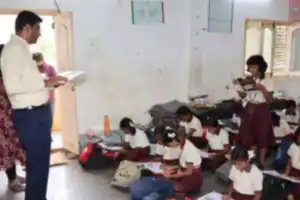 Collector Visits Gurukul School, Focuses on Education and Student Welfare