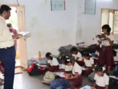 Collector Visits Gurukul School, Focuses on Education and Student Welfare