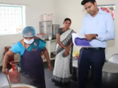 Collector Warns KGBV Headmistress for Ignoring Meal Standards in Gonupadu