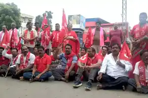 Countrywide Strike Affects RTC Services in Bhadrachalam