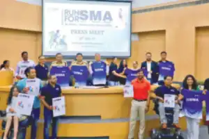 Cyberabad Commissioner supports Run for SMA 2025 event