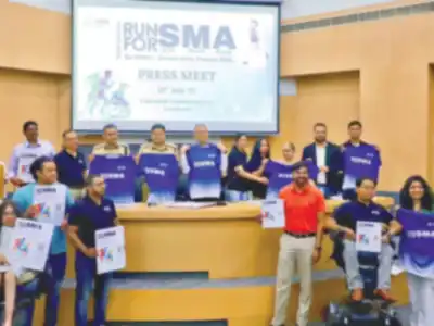 Cyberabad Commissioner supports Run for SMA 2025 event