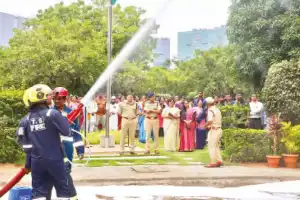 Cyberabad Police holds fire drill to improve emergency readiness