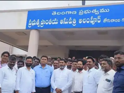 Dr. S.A. Sampath Kumar promises quick opening of Alampur’s 100-bed hospital.