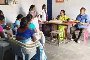 Dr. Sandhya Kiran highlights the importance of hospital births and starts health screenings at Jammi Chedu Sub-Center in Jogulamba Gadwal